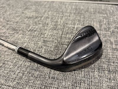 Cleveland RTX Satin Black 56* Mid Grind 10* Bounce DG Spinner Wedge