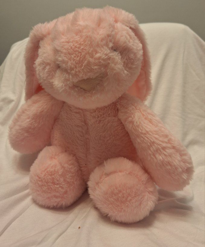 Spark Create Imagine Soft Pink Bunny Plush Stuffed Animal Toy