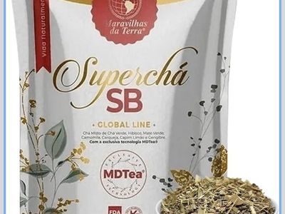 MDTea Superchá Natural Herbal & Green Tea Blend