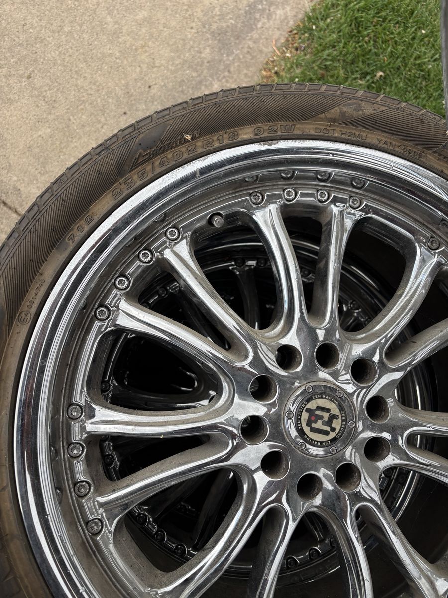 18” Zen Racing Wheels – Set of 4