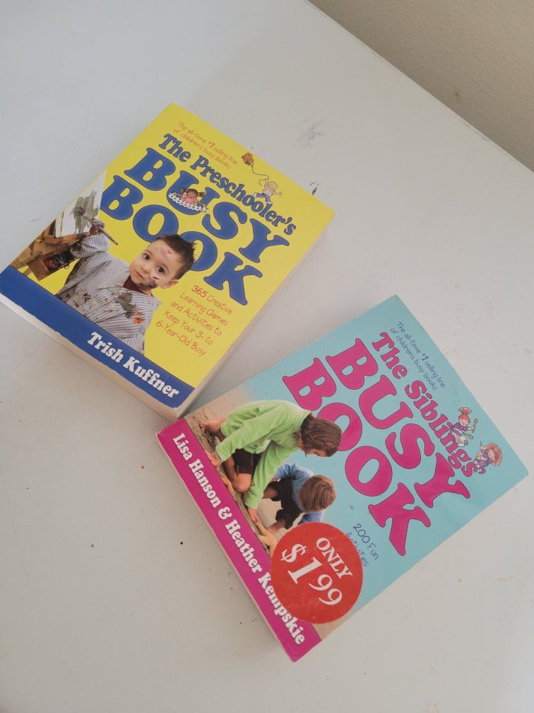 The Busy Book Series: Preschooler's & Sibling's Activity Books by Kuffner, Hanson & Kempskie