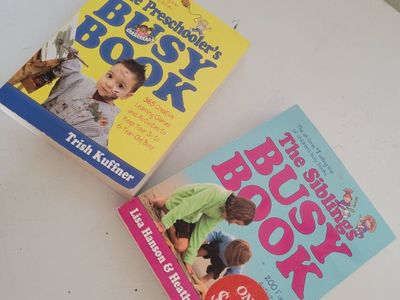 The Busy Book Series: Preschooler's & Sibling's Activity Books by Kuffner, Hanson & Kempskie