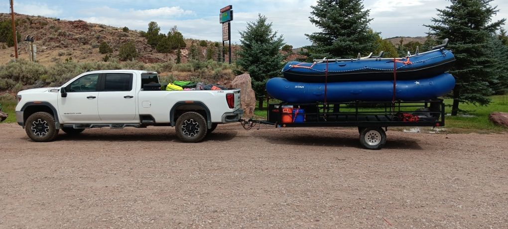 7x14 Rafting Trailer