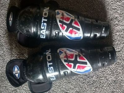 Easton knee pads shin guards