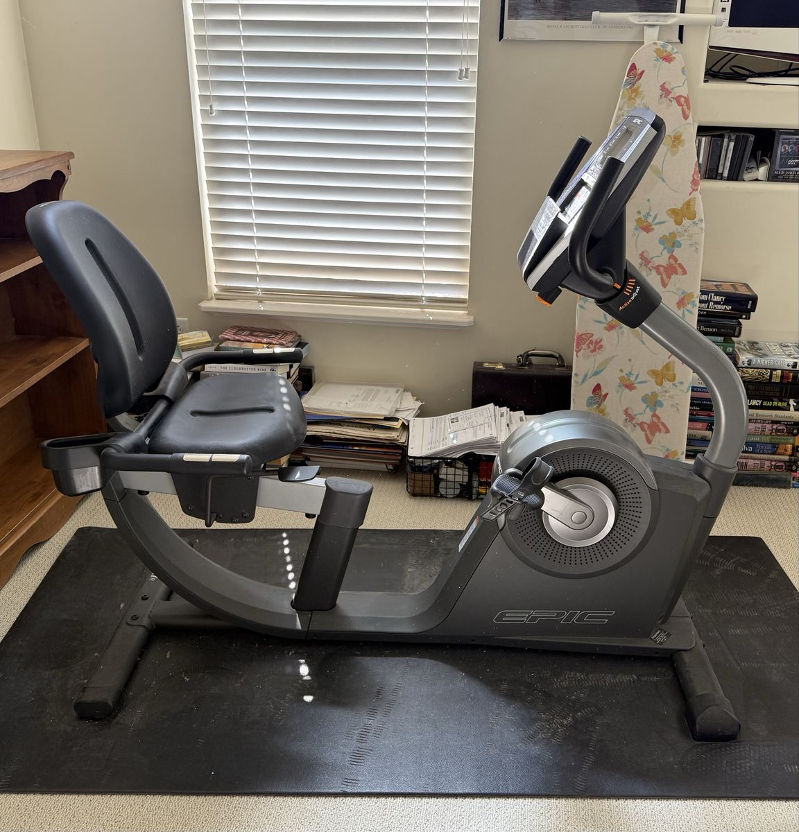 Epic A17r Recumbent Exercise Bike with ActiveAdjust Console