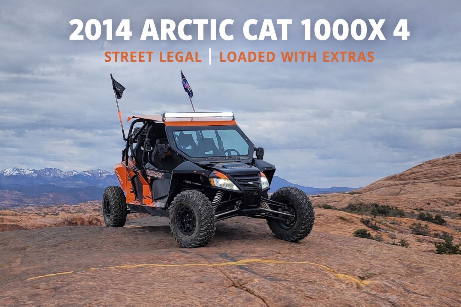 2014 Arctic Cat Wildcat 1000X 4-Seater UTV - Street Legal & Loaded with Extras