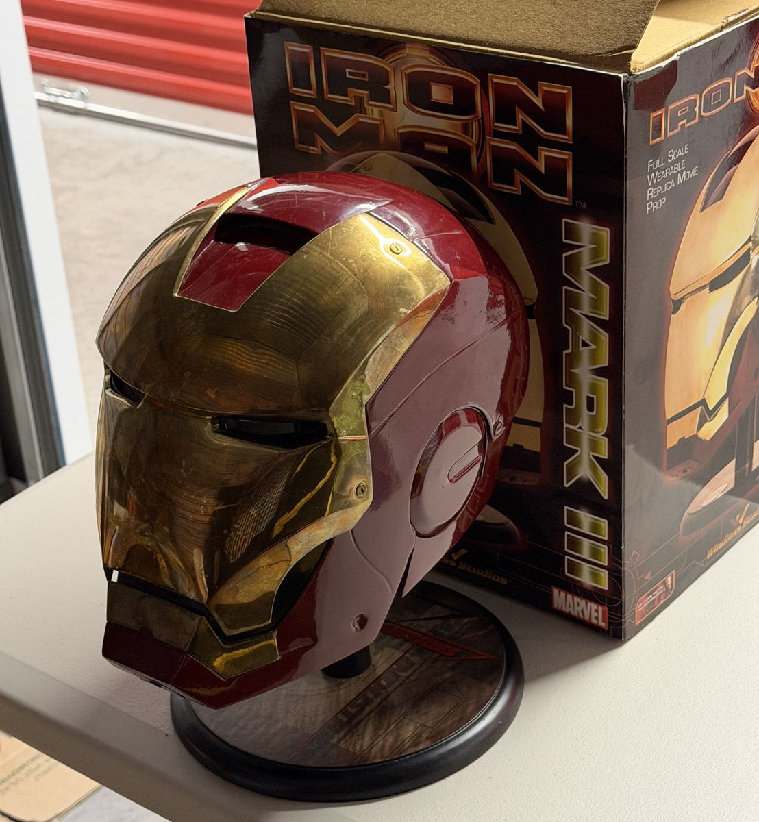 RARE Windlass Studios Iron Man MKIII Life Size Helmet 64/1500