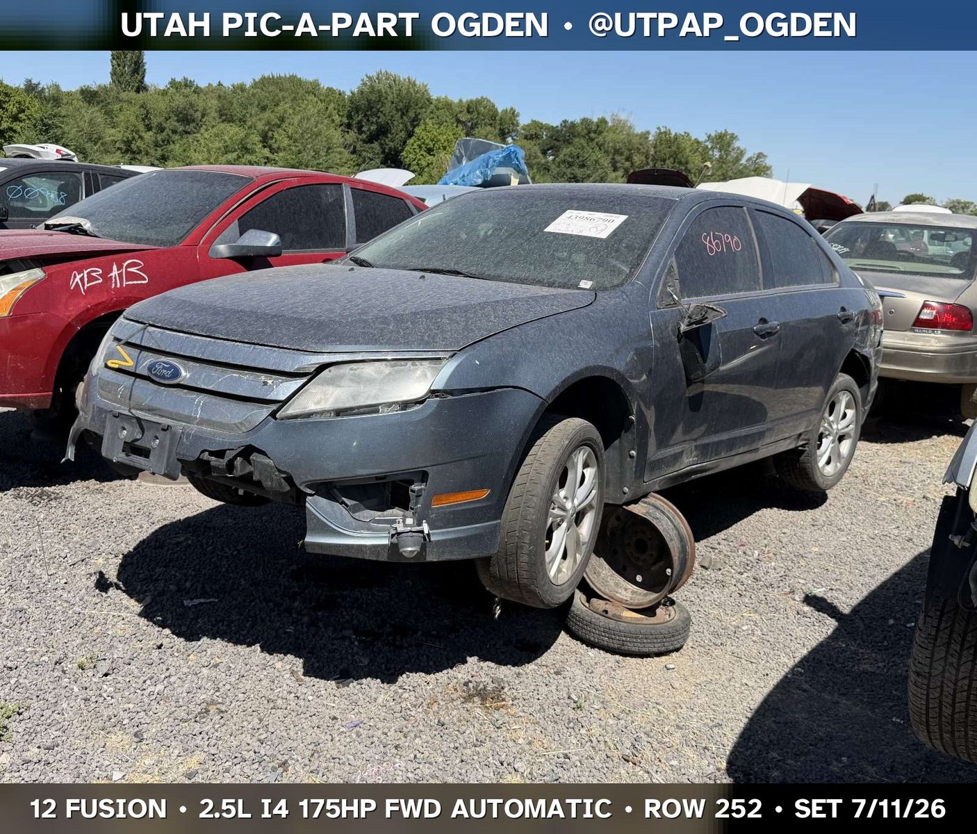 2012 Ford Fusion Parts - UTPAP Ogden