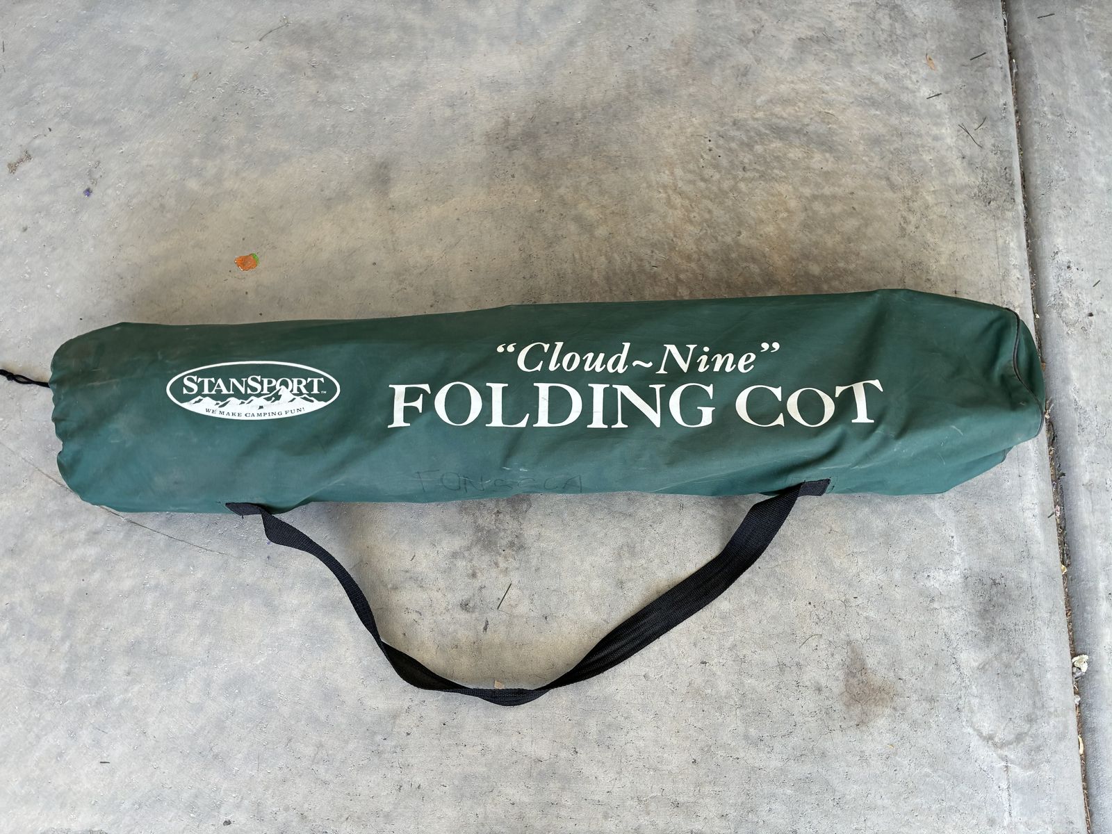 Heavy Duty G.I. Folding Sleeping Cot by Stansports