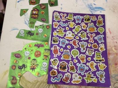 Halloween Stickers - Spooky Character Decals & Holiday Themed