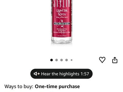 Simply styling light silk spray