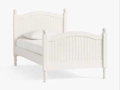 Pottery Barn Kids Catalina Bed Frame in Simply White