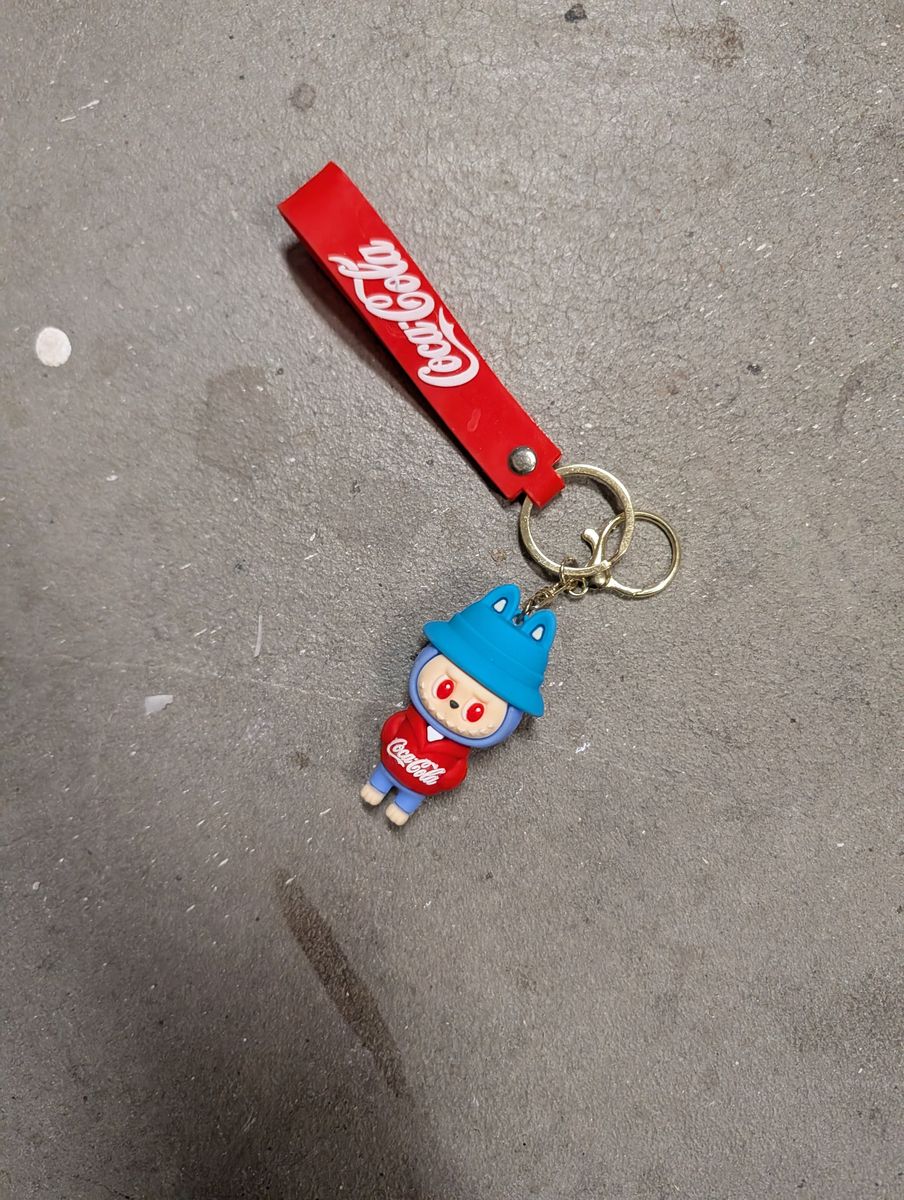 LABUBU COCA-COLA KEYCHAIN