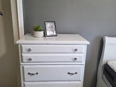 White dove tail dresser-Bassett brand