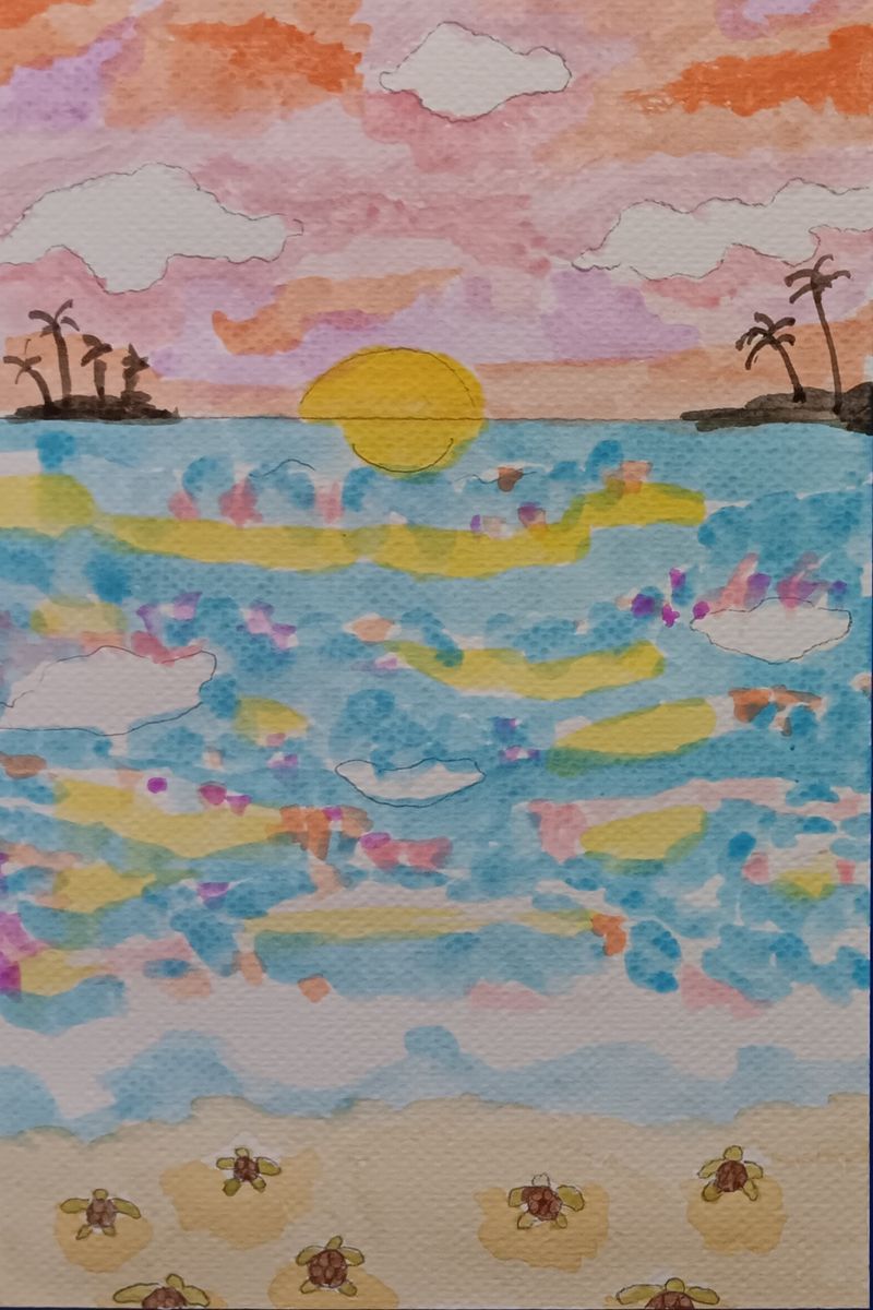 Ocean sunrise