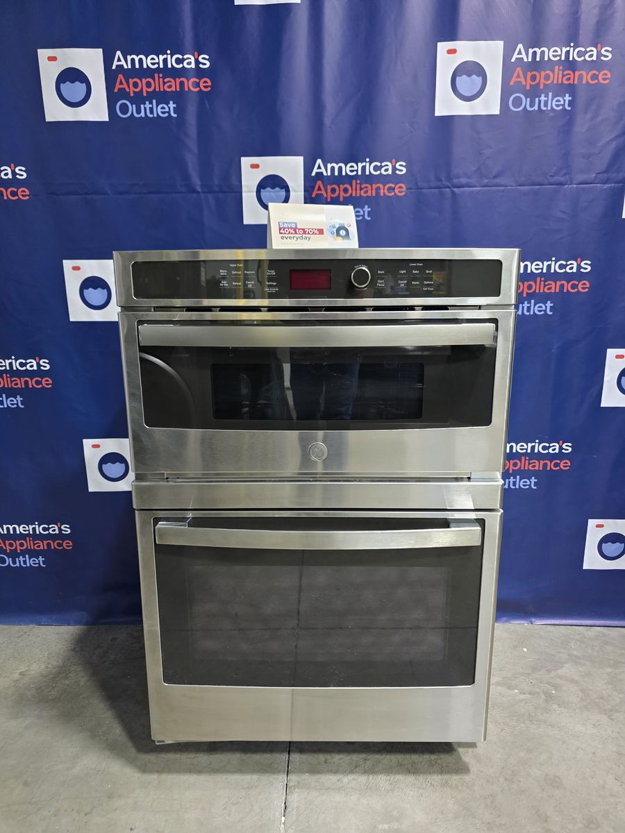 GE Built-In Combination Microwave Wall Oven (Stainless Steel), 30-Inch Wide, 6.7 Cu. Ft.