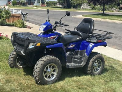 Polaris Sportsman 800 Twin EFI Touring AWD ATV - Blue