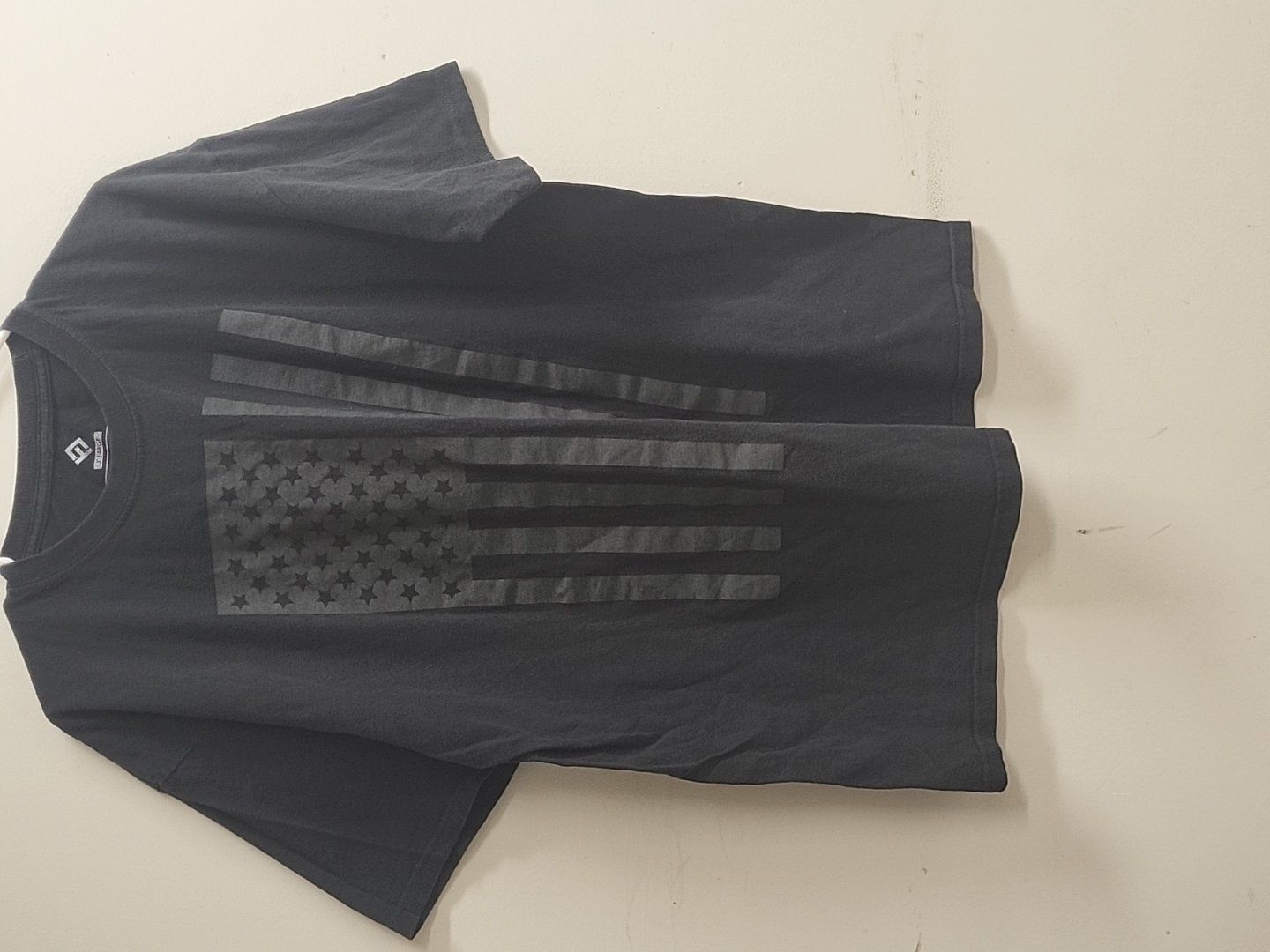 Men's size XL Black flag shirt