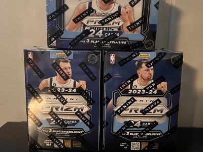 (3) 2023-24 Panini Prizm NBA Basketball Blaster Bo