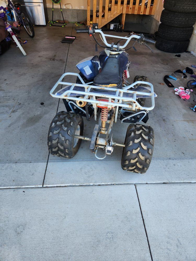 Youth ATV Quad Four Wheeler Project Bike