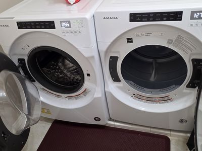 Amana Front-Load Washer & Electric Dryer Set — $650 OBO