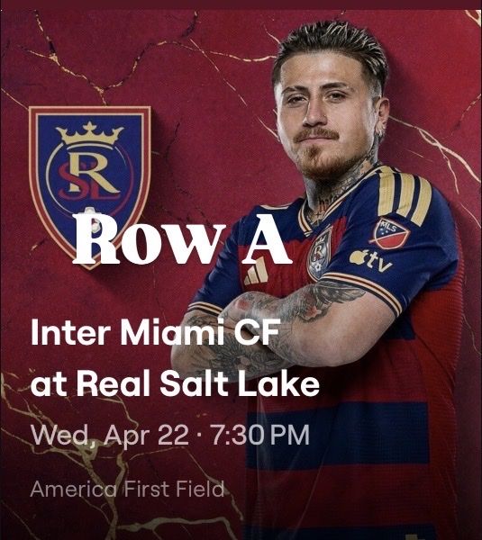 Inter Miami v Real Salt Lake Row A