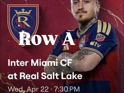 Inter Miami v Real Salt Lake Row A