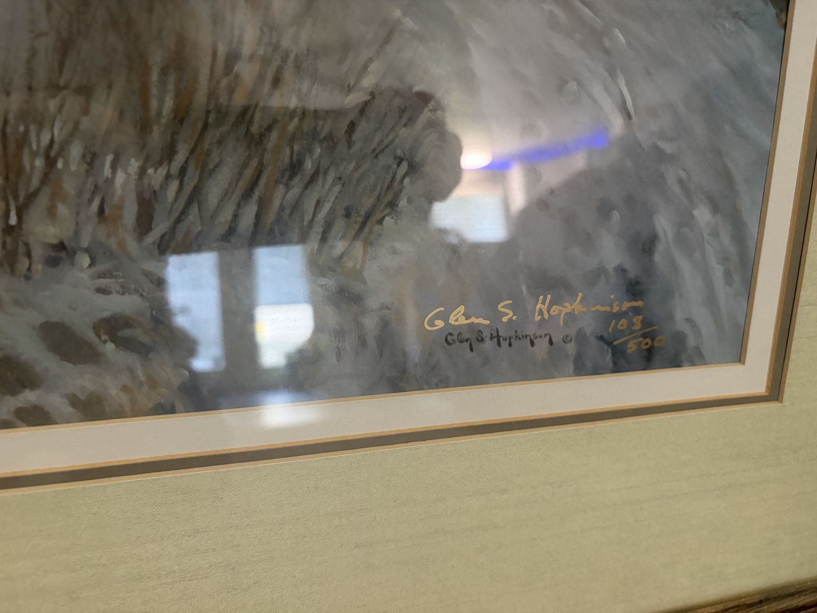 Glenn S. Hopkinson "Pioneer Legacy Series" Signed & Numbered Framed Print - #108/500