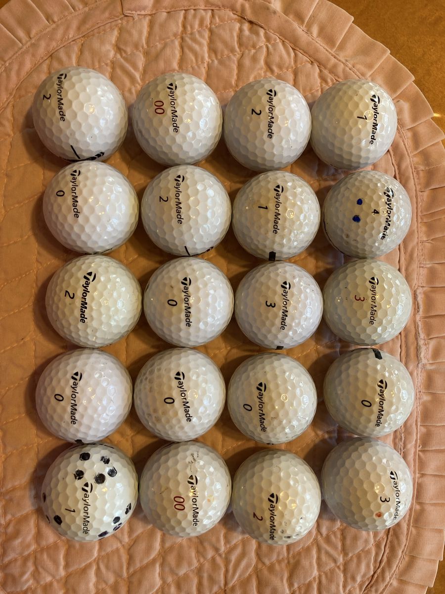 TaylorMade golf balls VG-EXC (20) $12