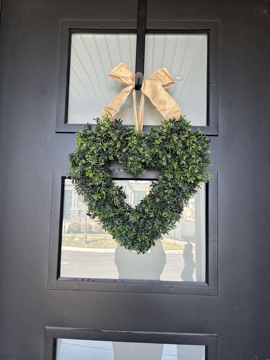 Boxwood Heart wreath