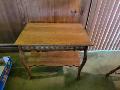 Vintage Larkin Co. Oak Library Table