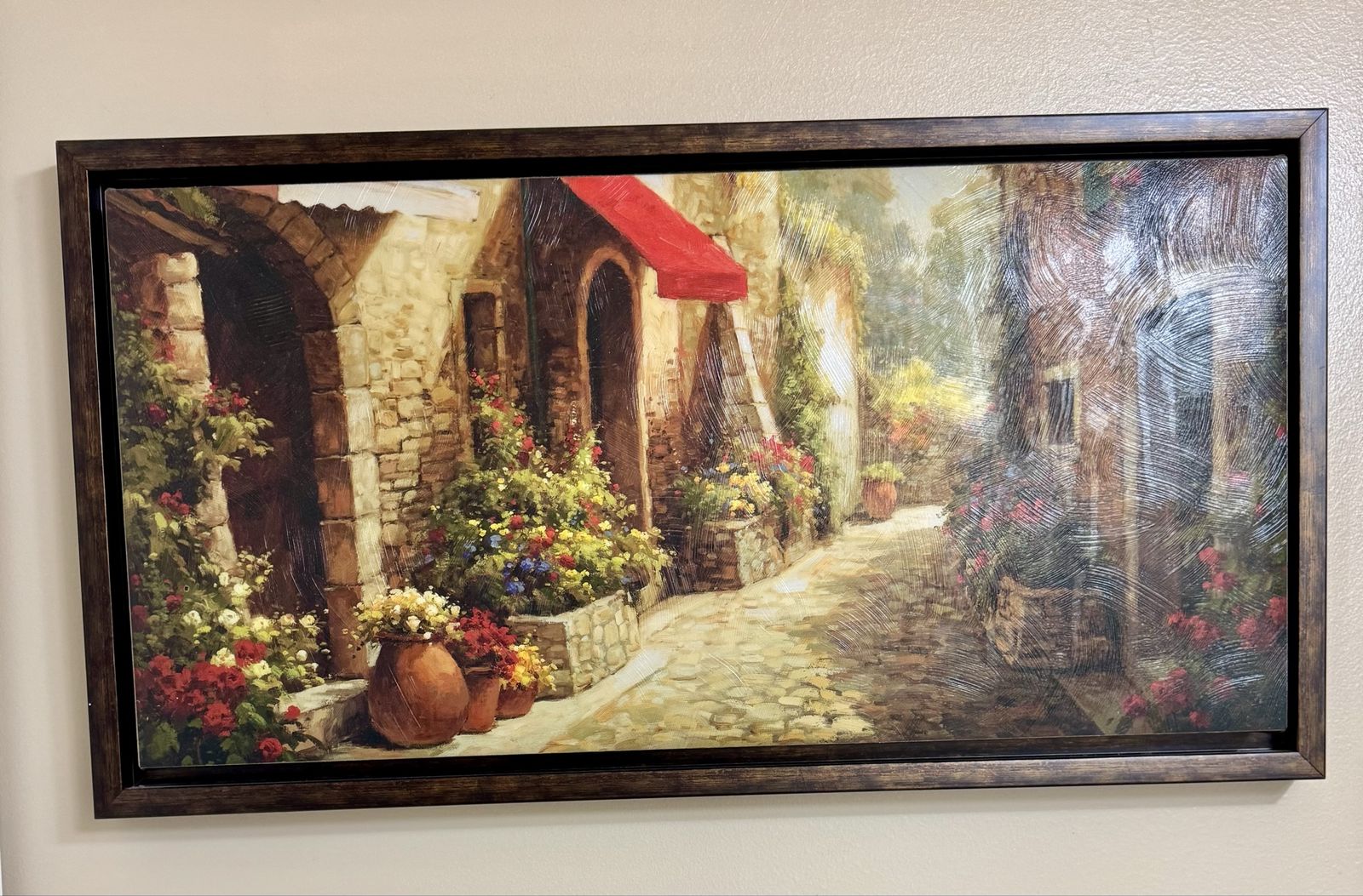 Tuscany Framed Art Oil Painting