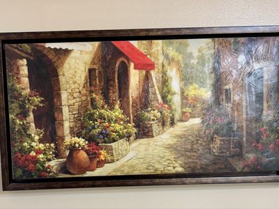 Tuscany Framed Art Oil Painting