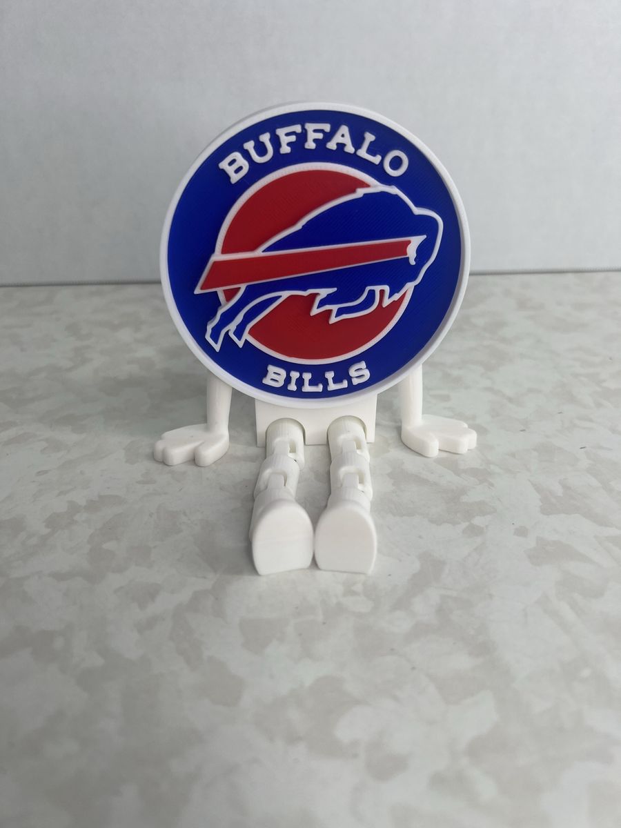 Buffalo Bills NFL Sitting Mascot Desk Figurine Shelf Sitter