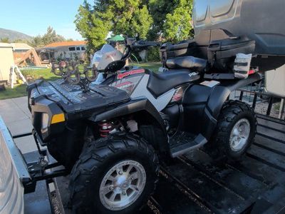 2005 Polaris Sportsman 800 Low Miles, Plow, winch, rear seat, front rack
