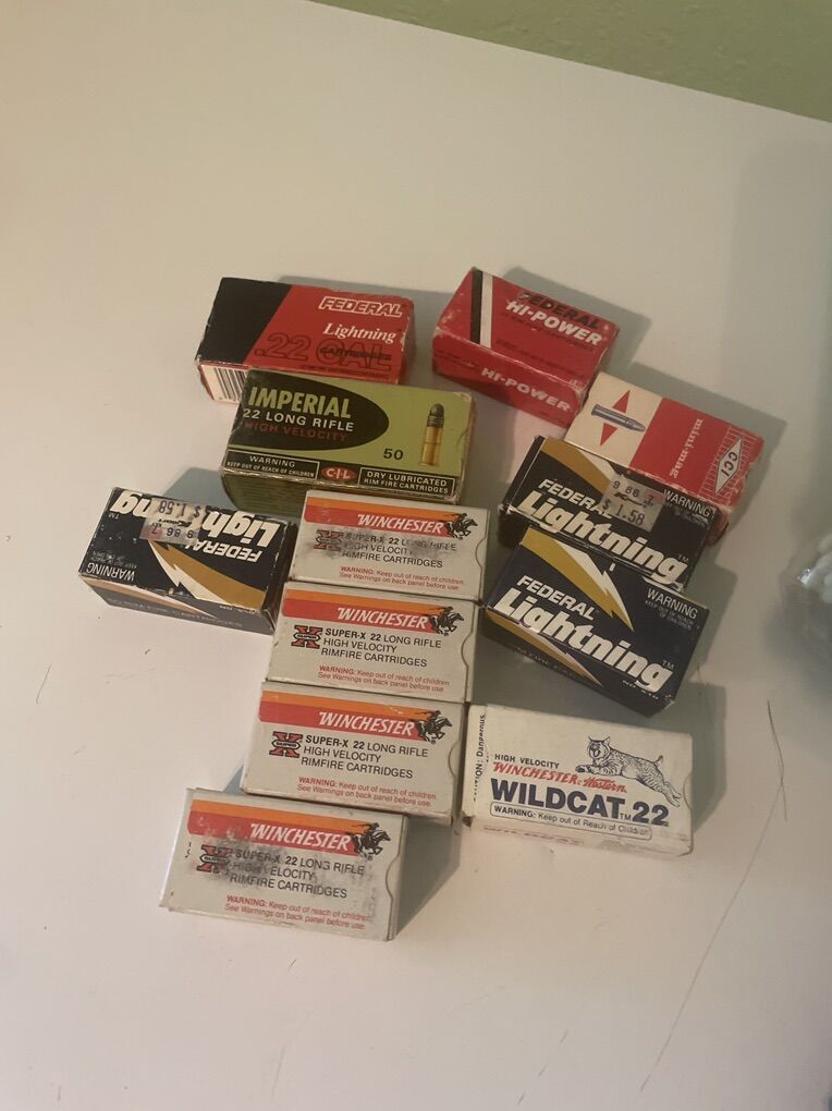 Vintage 22lr In Boxes