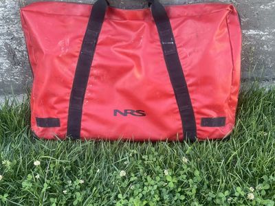 NRS Firepan Grill, Carry Bag, Ember Mat and Leather Gloves (Rafting, Camp, Camping, Overlanding, Charcoal, Firepit)