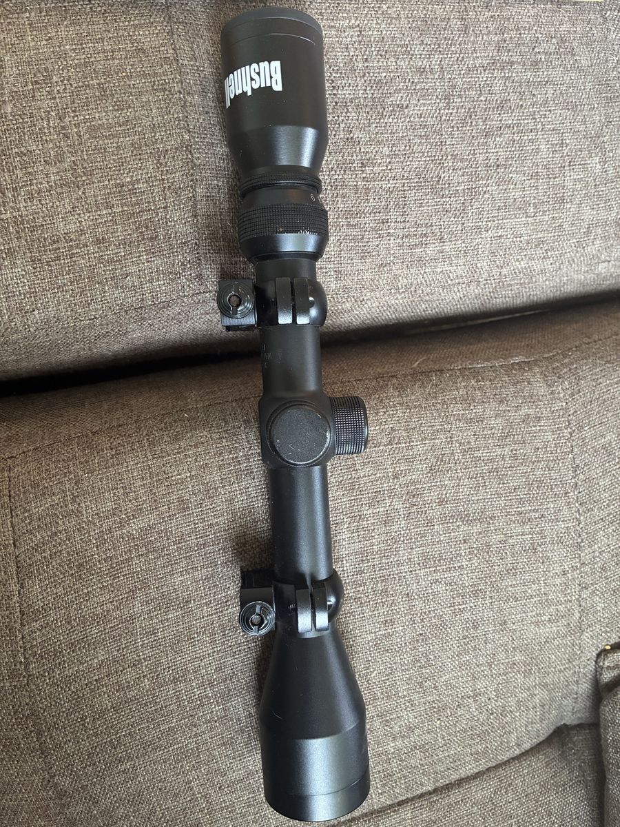 Bushnell 3-9x40 Waterproof Scope with Rings
