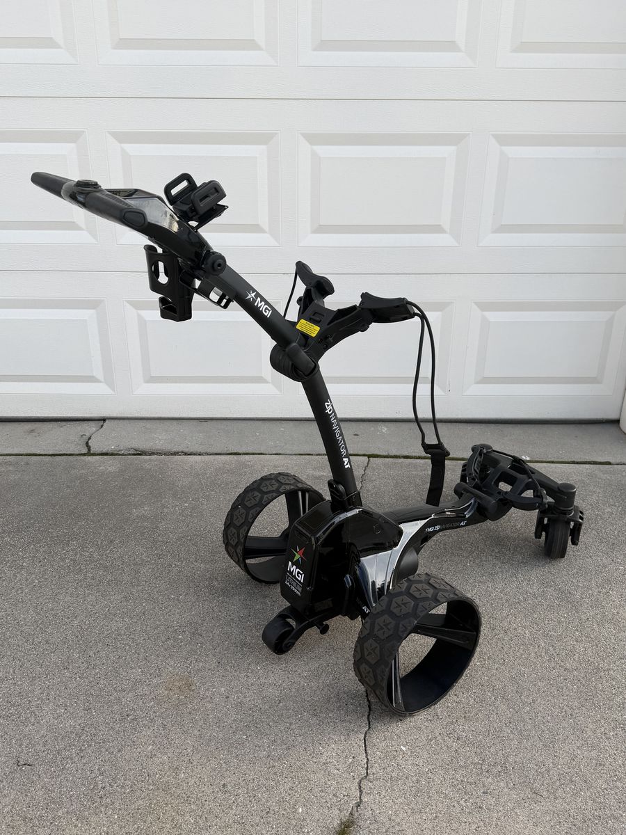 MGI Zip Navigator AT Electric Golf Push Cart