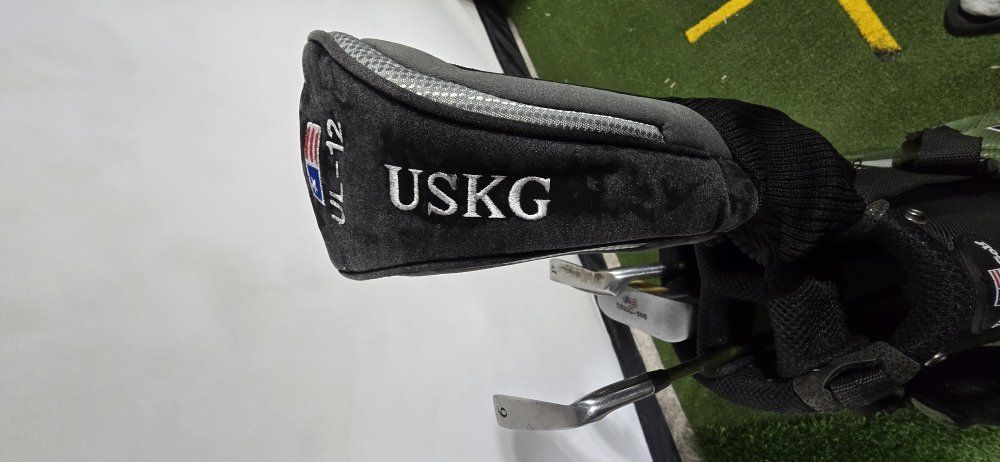 US Kids Golf USKG Set of Clubs + Bag