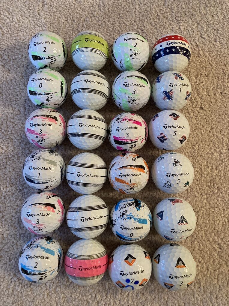 24 TaylorMade Golf Balls EXC $16