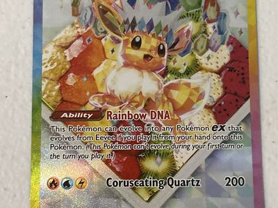 Eevee ex Tera 174/SVP EN Promo Holo Pokemon Card