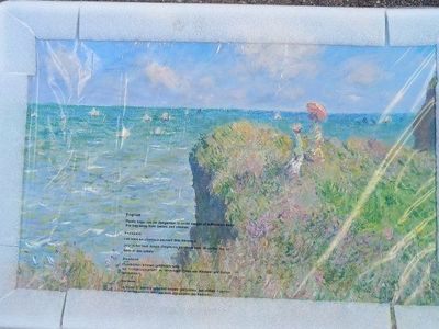 Claude Monet's famous Riverwalk canvas wall art