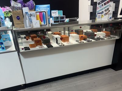 Showcase with lights led