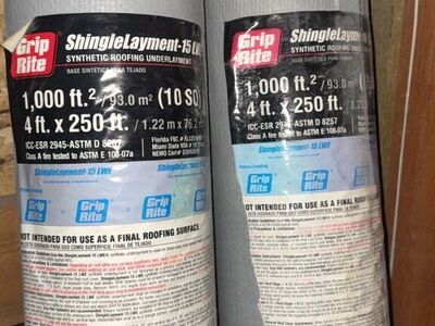 Roofing Underlayment