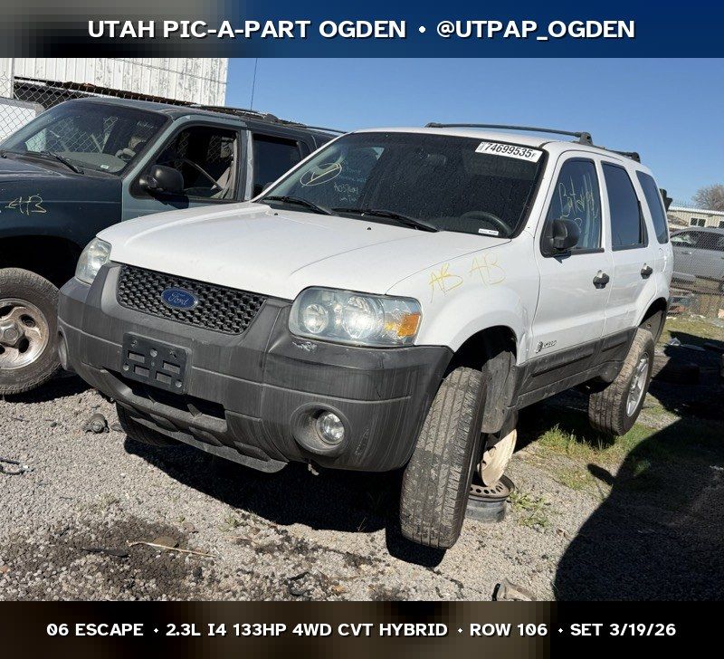 2006 Ford Escape Parts - UTPAP Ogden