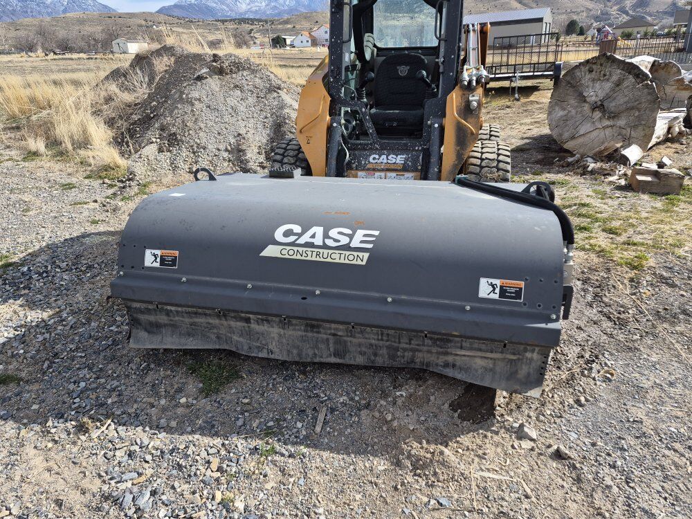 Case skid steer Road sweeper