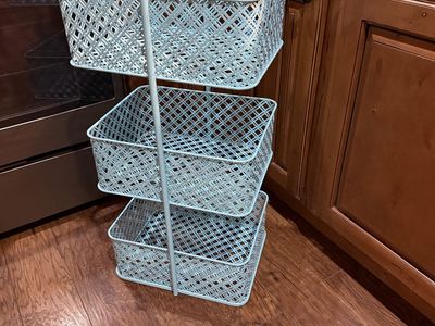 Pantry Rack Organizer (Aqua Blue)