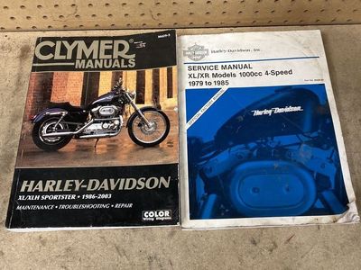 Harley Davison sportster manuals Both for $60