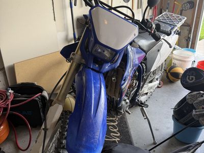 2004 Yamaha WR250F Dual Sport Motorcycle - 852 Miles,